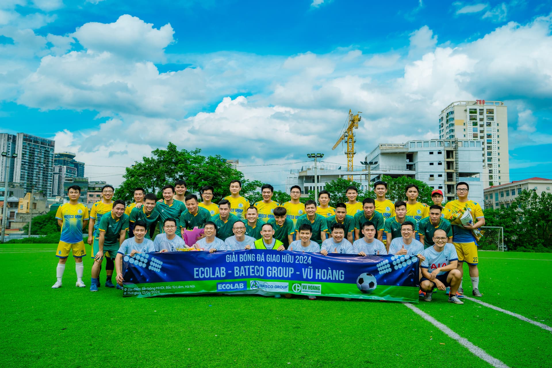 2024 Friendly Football Tournament Between Bateco Group – Ecolab – Vũ Hoàng