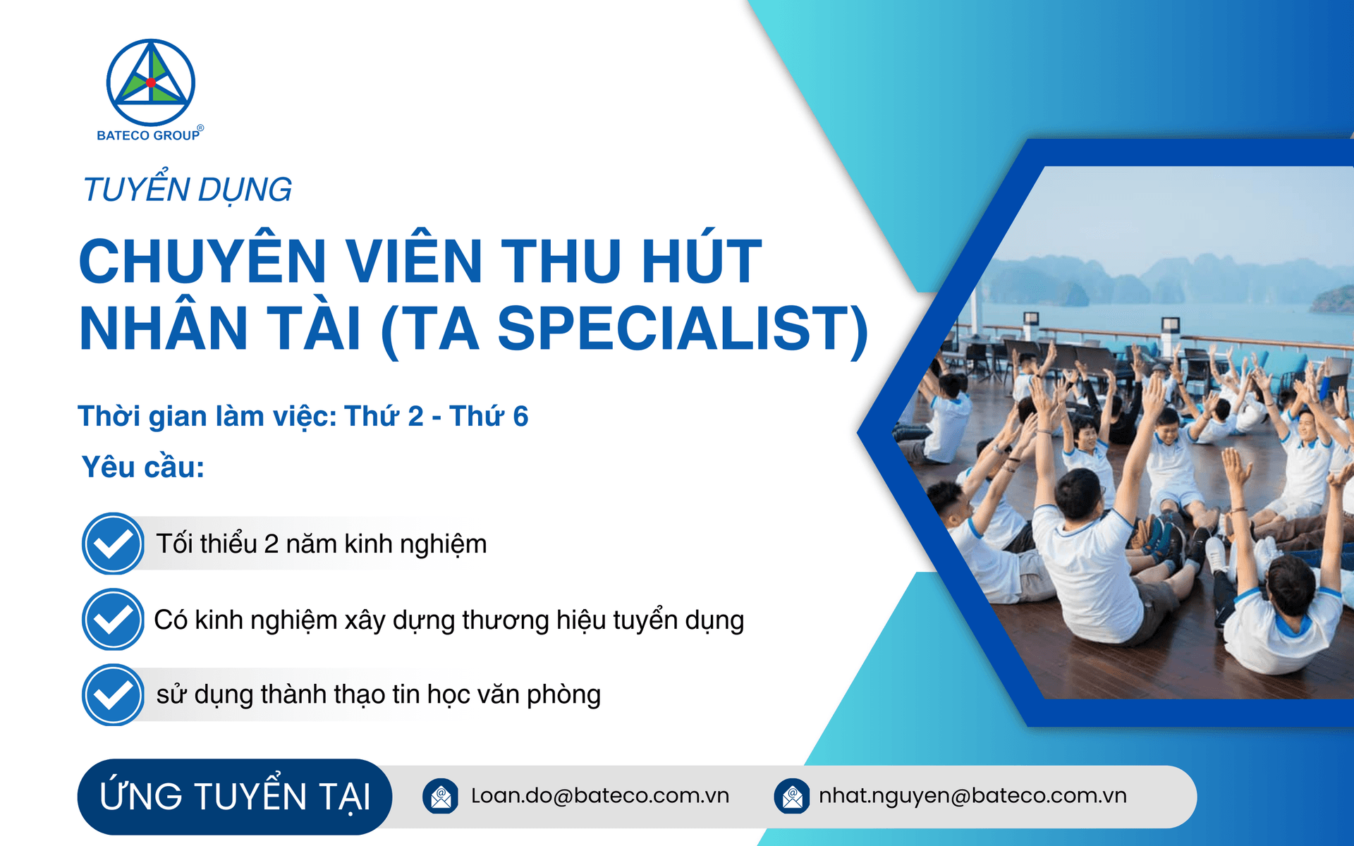TUYỂN DỤNG: CHUYÊN VIÊN THU HÚT NHÂN TÀI &#8211; TA SPECIALIST