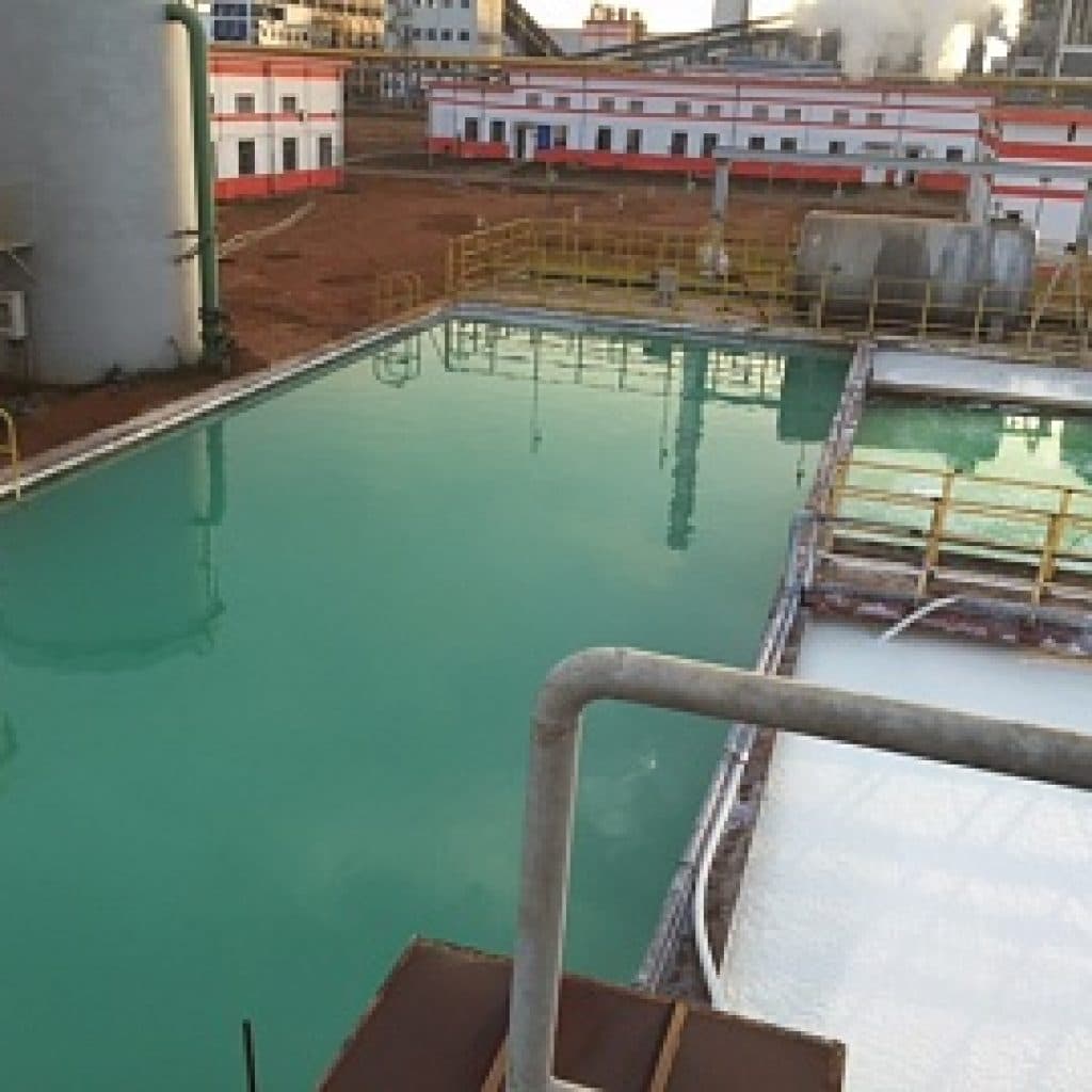 Trạm xử lý nước nhiễm kiềm dư &#8211; Công ty Nhôm Lâm Đồng